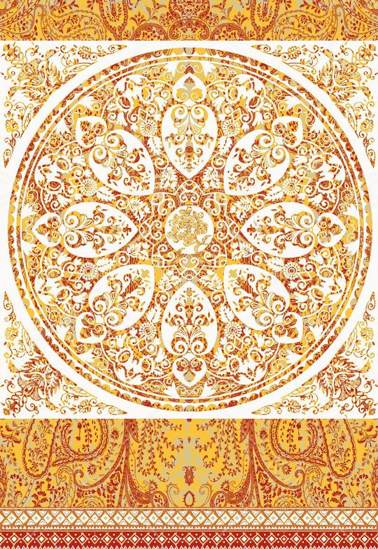 民族风印花华亿平台图片