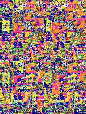 288182-WT253童装运动色彩童趣抽象几何