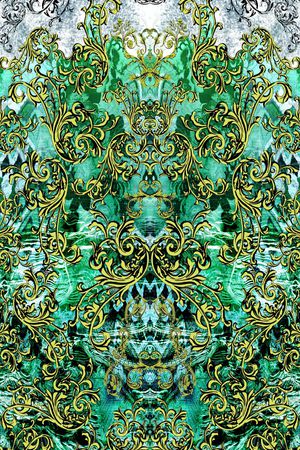 古典印花华亿平台图片