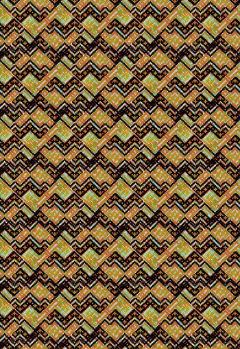 288325-几何抽象格子布料纹理编织效果印花花