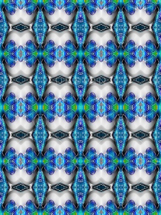 几何图形印花华亿平台图片