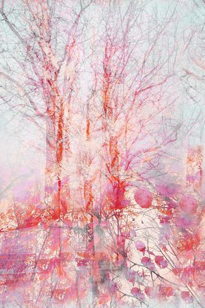 抽象印花华亿平台图片