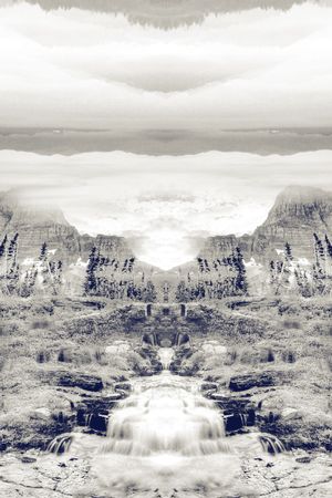 风景印花华亿平台图片