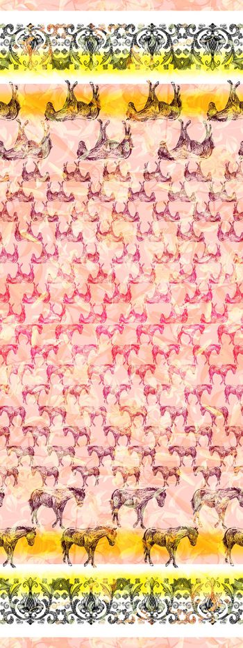 288710-动物马民族风