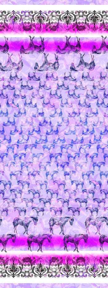 288711-动物马民族风