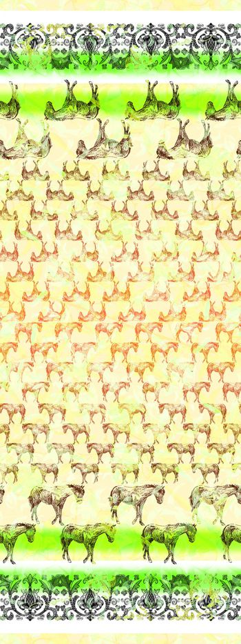 288712-动物马民族风