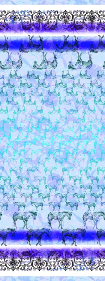 288713-动物马民族风