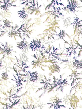 288724-清爽水墨花卉