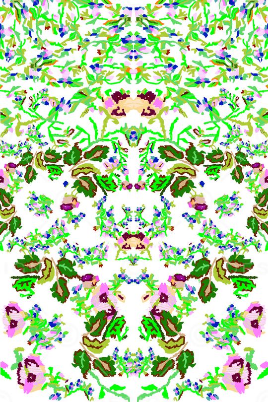 抽象印花华亿平台图片