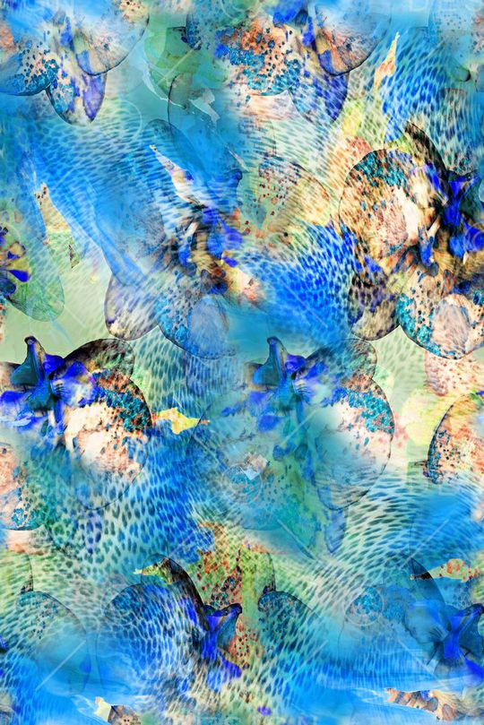 抽象印花华亿平台图片