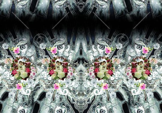 ♥红桃A〖复古时代〗印花华亿平台图片