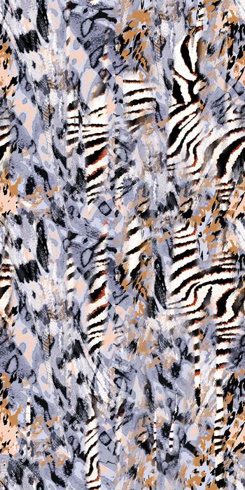 290008-动物纹拼贴数码豹纹y1402001