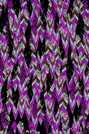 几何条带印花华亿平台图片