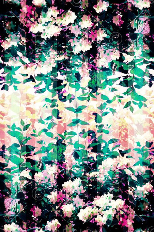 手绘水彩印花华亿平台图片