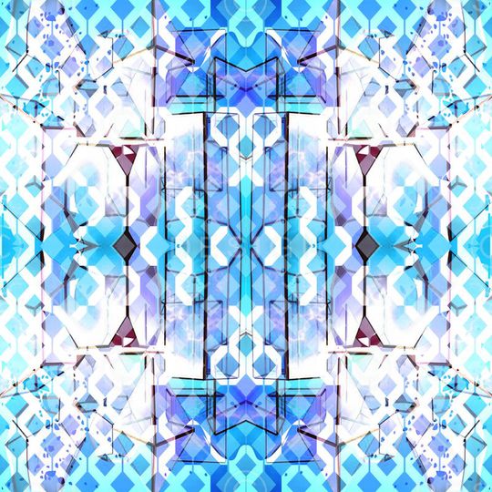 立体几何印花华亿平台图片