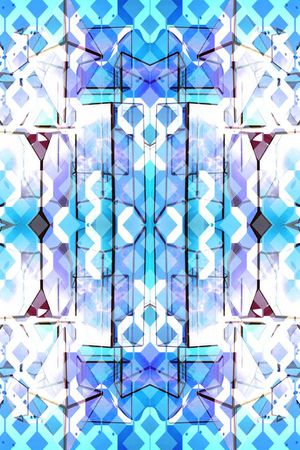 立体几何印花华亿平台图片