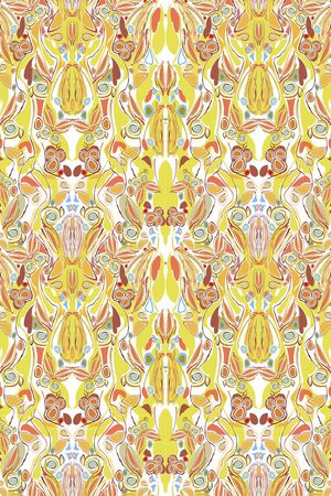 手绘水彩印花华亿平台图片