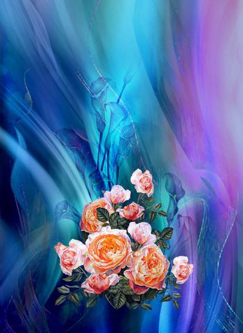 291739-梦幻数码定位花卉