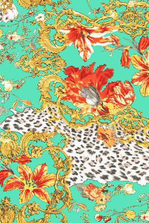 豹纹印花华亿平台图片