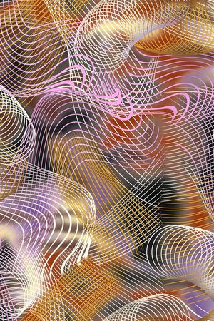 线条印花华亿平台图片