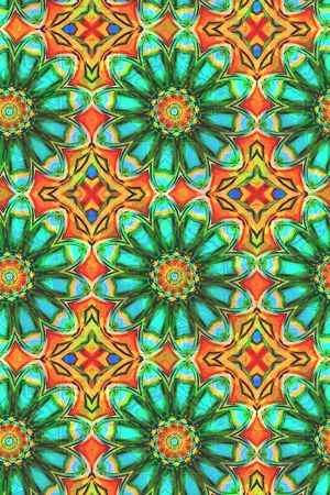 手绘水彩印花华亿平台图片