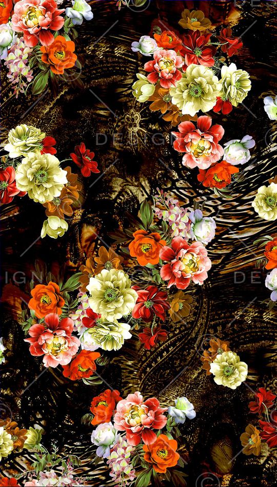 油画花卉印花华亿平台图片