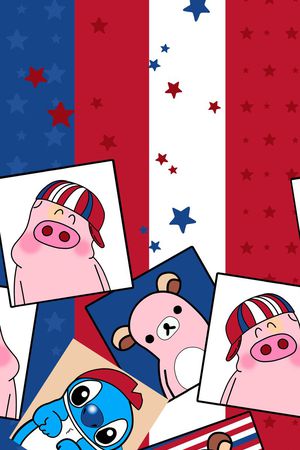 卡通印花华亿平台图片