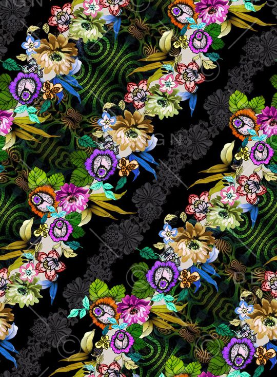 蕾丝印花华亿平台图片