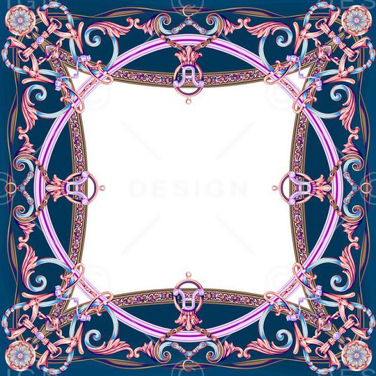 古典框印花华亿平台图片