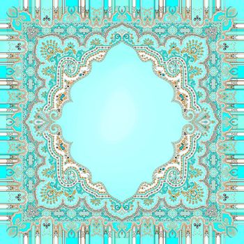 佩斯利涡旋纹印花华亿平台图片