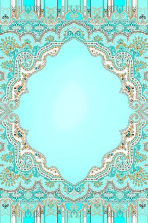 佩斯利涡旋纹印花华亿平台图片