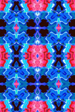 手绘水彩印花华亿平台图片