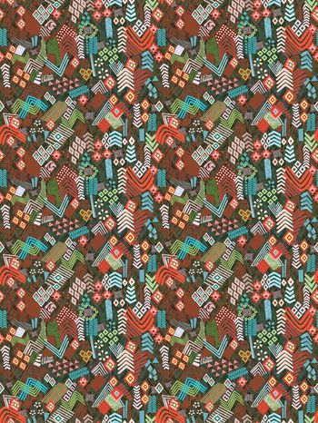 复古印花华亿平台图片