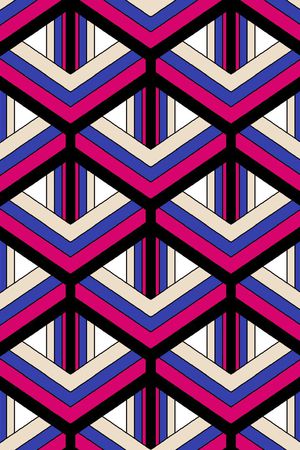 几何印花华亿平台图片