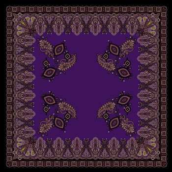 佩斯利涡旋纹印花华亿平台图片