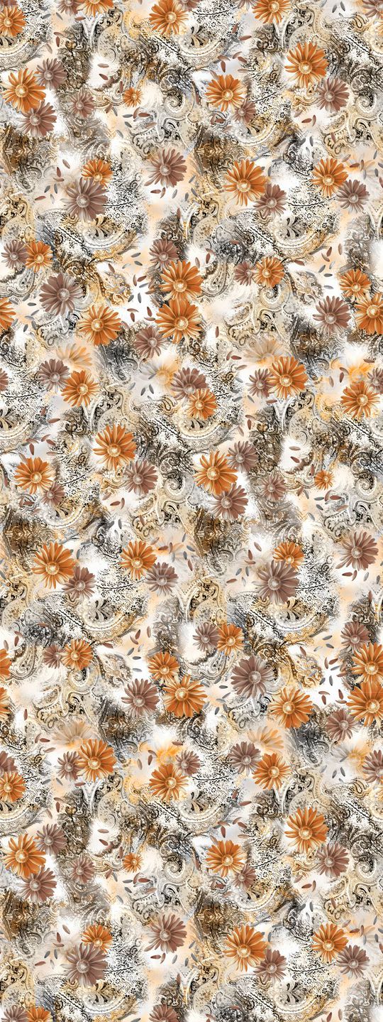 佩斯利涡旋纹印花华亿平台图片