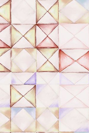 几何印花华亿平台图片