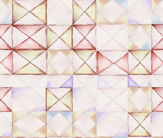 几何印花华亿平台图片