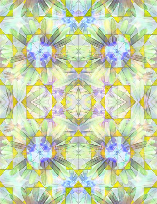 时尚万花筒印花华亿平台图片