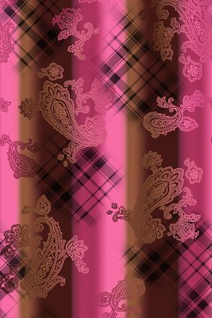 佩斯利印花华亿平台图片