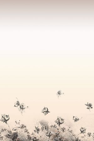 手绘水彩印花华亿平台图片