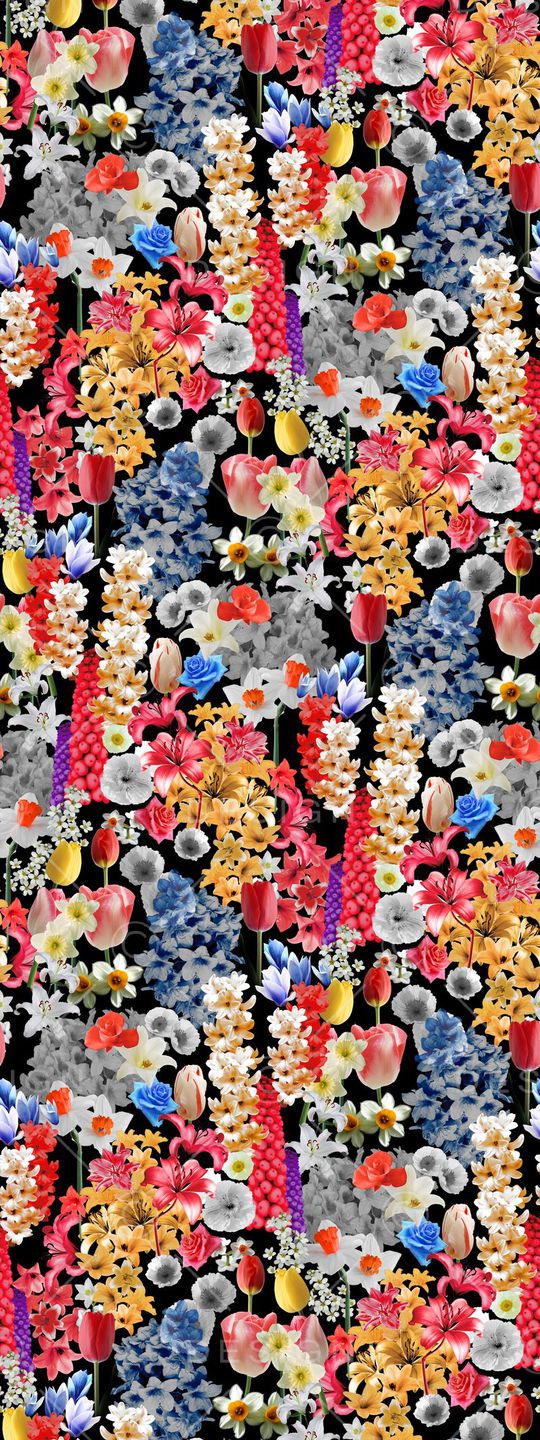 摄影写实花卉印花华亿平台图片