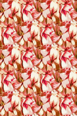 手绘水彩印花华亿平台图片