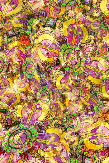 293896-多彩民族风花卉组合