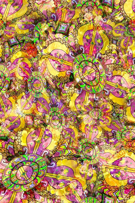 民族风印花华亿平台图片