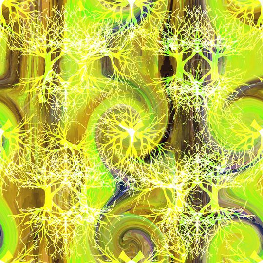 手绘水彩印花华亿平台图片