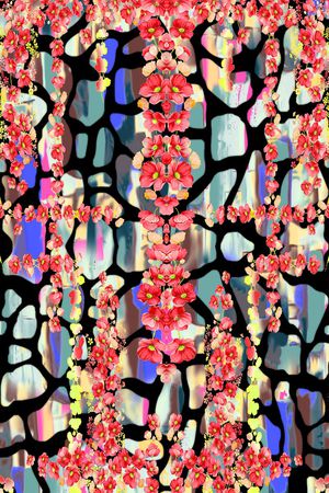 豹纹印花华亿平台图片