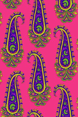 佩斯利印花华亿平台图片