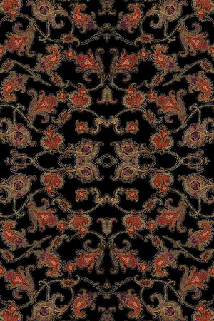 佩斯利印花华亿平台图片