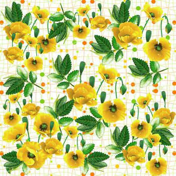 294009-清爽淡雅男士衬衣Polo衫花卉